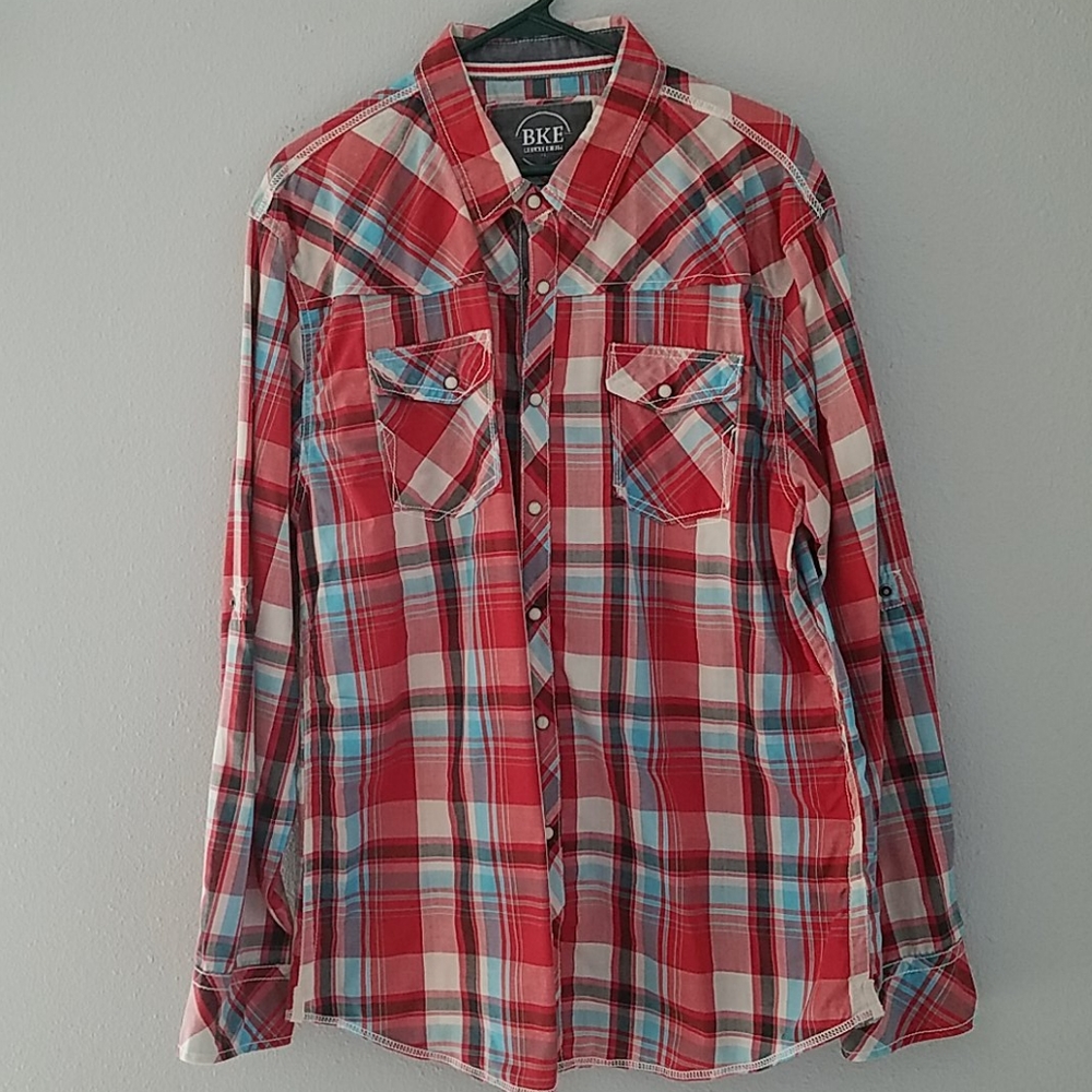 BUCKLE Relaxed fit men shirt XL